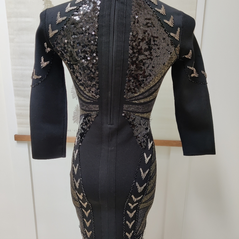 Beaded Bodycon Dress Marciano - Small - Picture 7 of 12